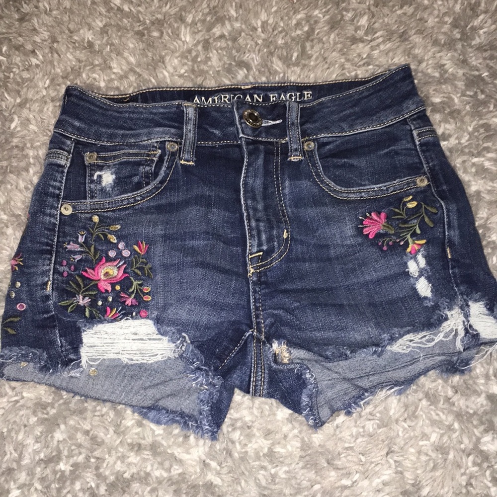 American Eagle Festival Jean Shorts